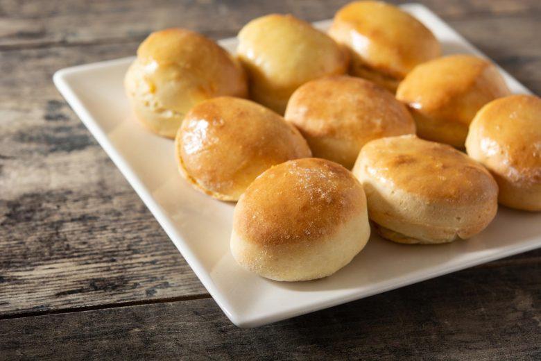 Pãozinho de leite doce