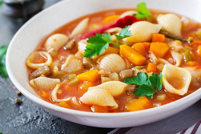 Minestrone enriquecido