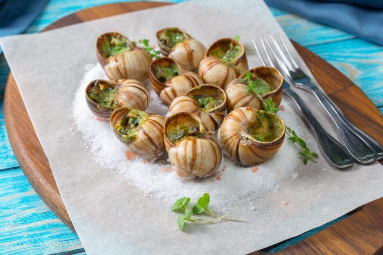 Escargots ao Borgogna