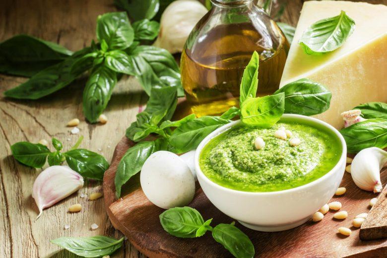 Molho pesto à genovesa