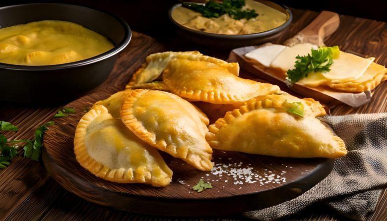 Empanada de ricota e espinafre