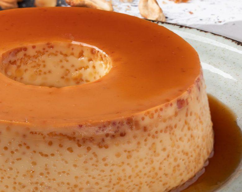 Pudim de leite condensado no forno