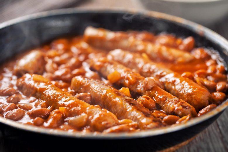 Feijão campeiro com linguiça
