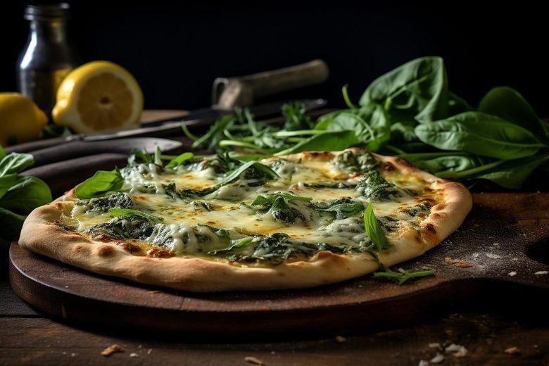 Pizza com verdura