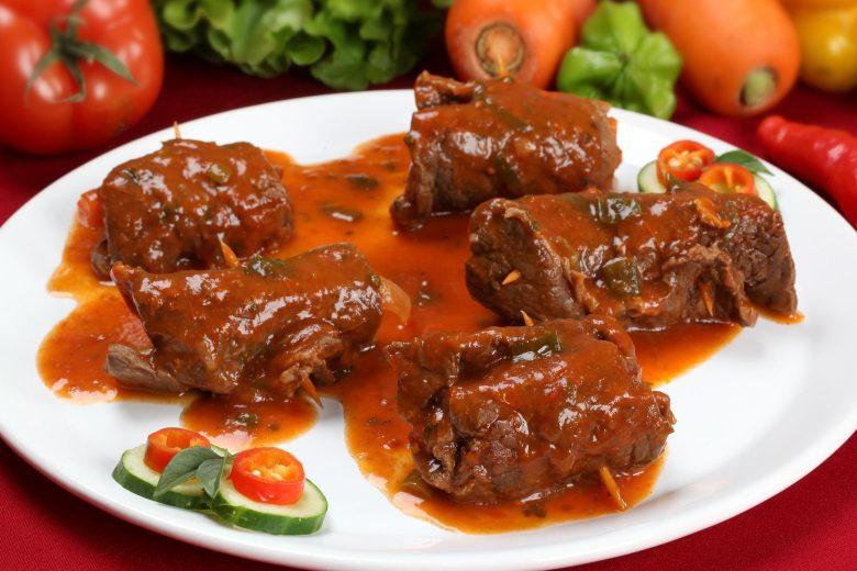 Rolinho de carne