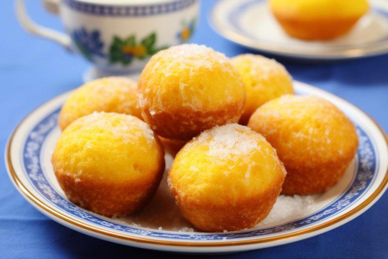 Bolinho de chuva com goiabada