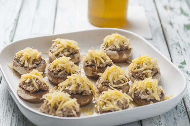 Cogumelos ao forno
