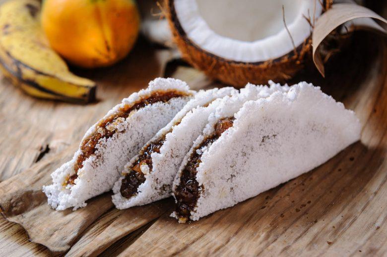 Tapioca de doce de leite