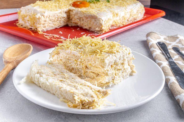 Torta fria de salpicão diferente