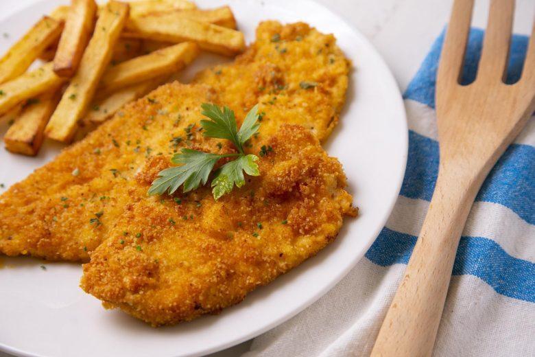 Frango empanado da Regina