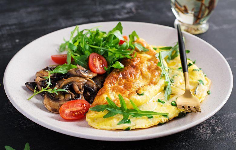 Omelete de queijo especial