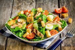 Salada caesar da Julia Child