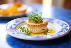 Biscoito de camembert de Julia Child