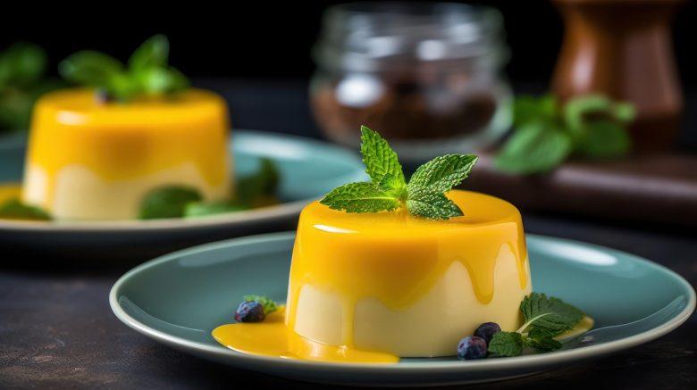 Flan de manga diet