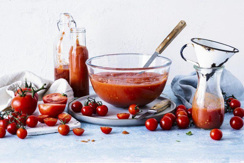 Molho de tomate prático