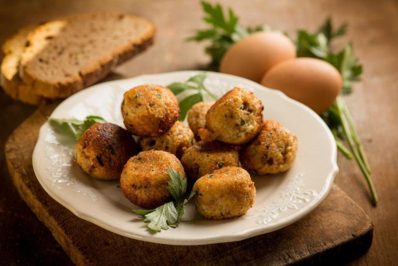 Bolinha de salmão