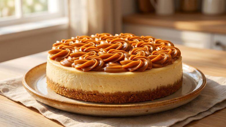 Cheesecake de doce de leite