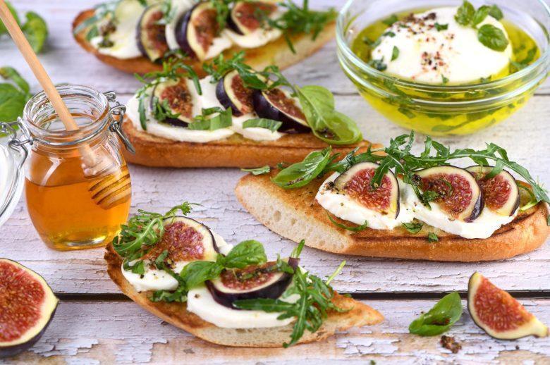 Bruschetta de figo