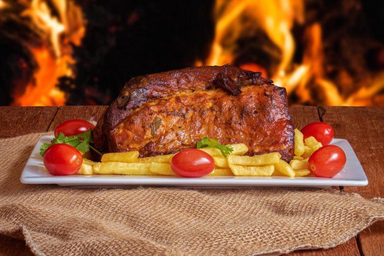 Carne assada na cachaça