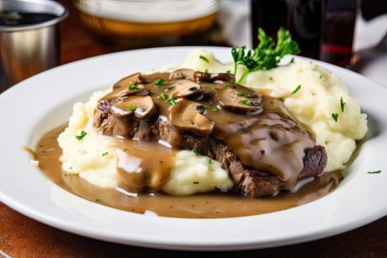 Carne assada ao molho madeira
