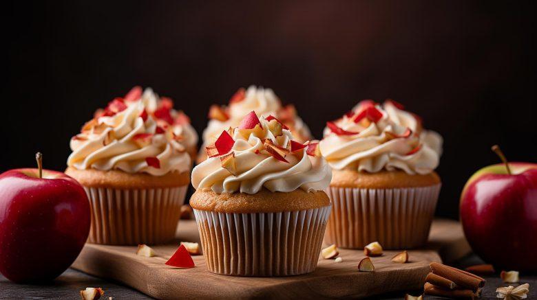 Cupcake de maçã