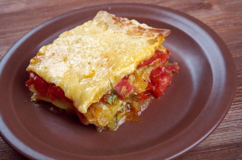 Lasanha de vegetais