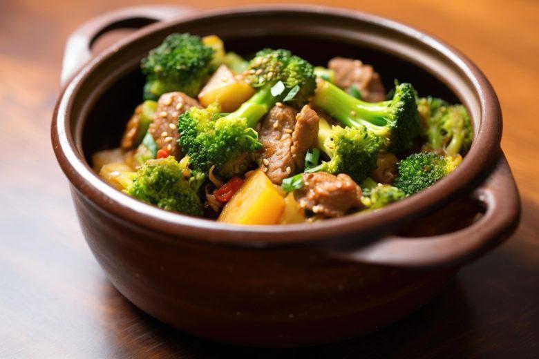 Tirinhas de carne oriental