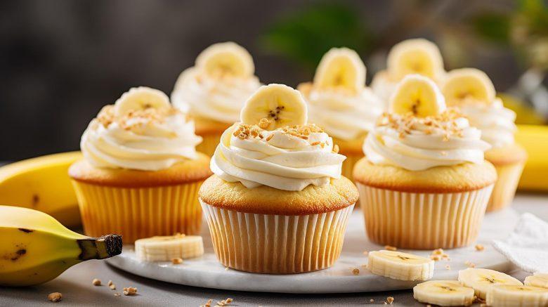 Cupcake de banana