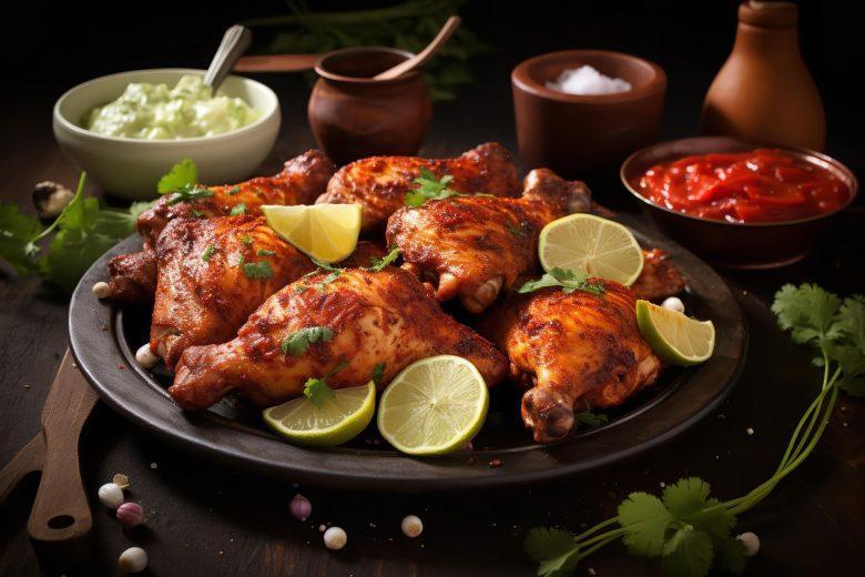 Coxa e sobrecoxa de frango diferente
