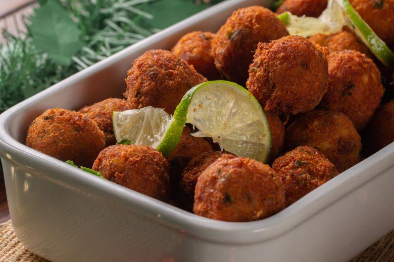 Bolinho de bacalhau diferente