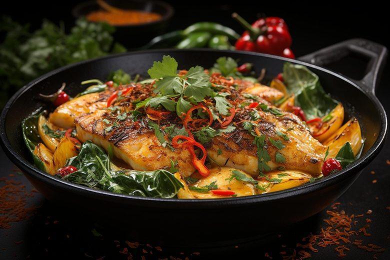 Peixe de forno com batata