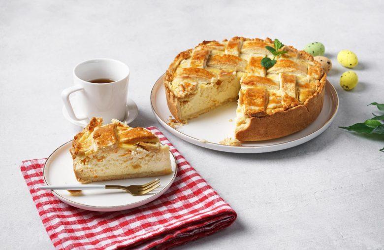 Torta folhada de queijo