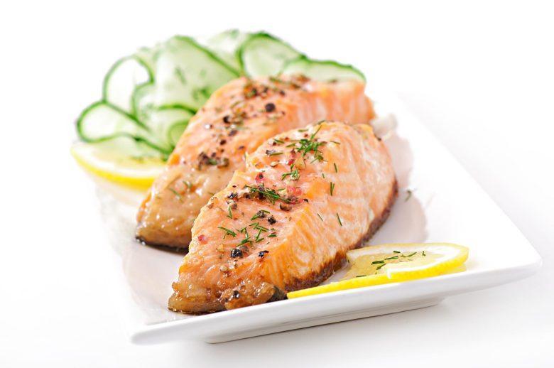 Salmão selado