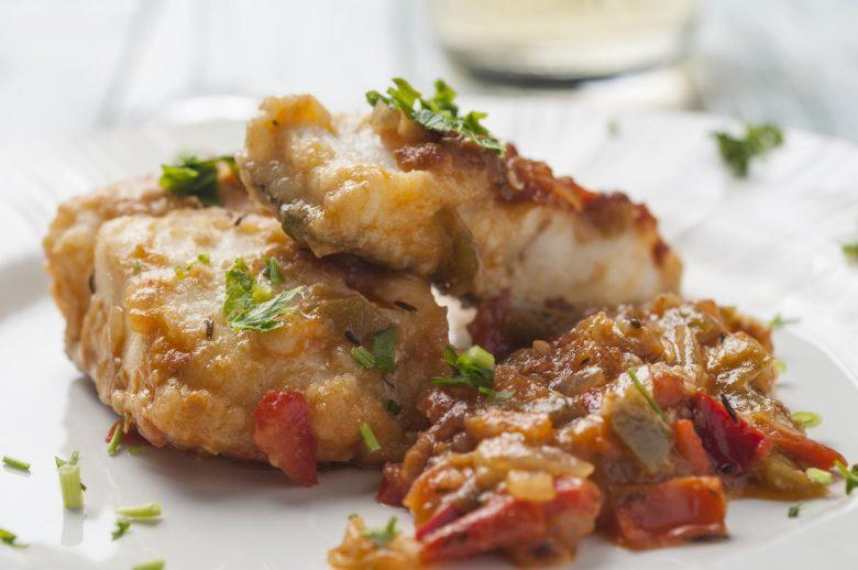 Bacalhau com tomate 1