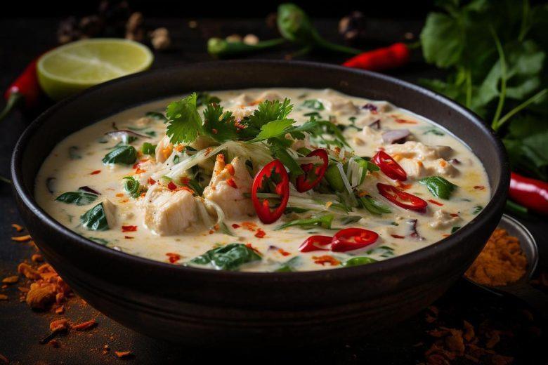 Sopa de bacalhau picante