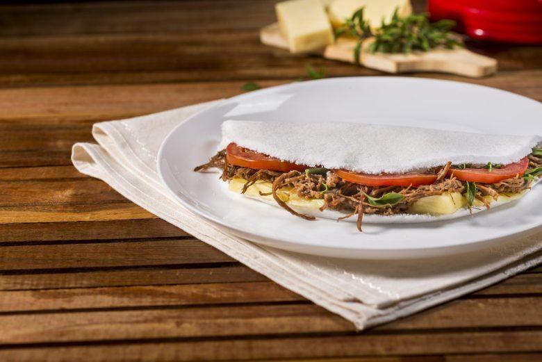 Tapioca de carne seca