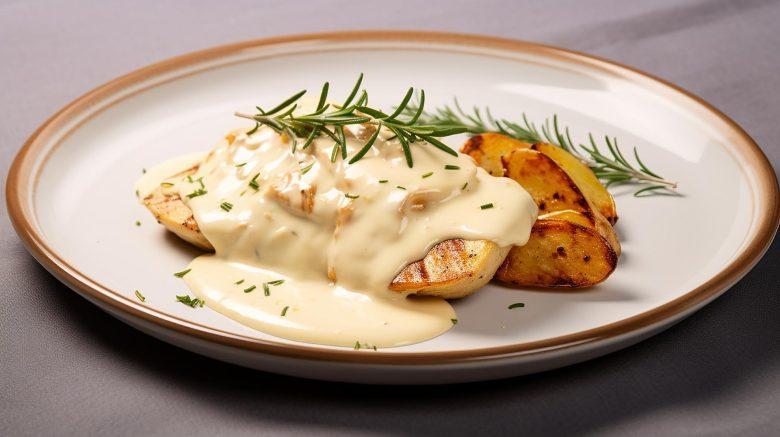 Batata assada ao molho italiano