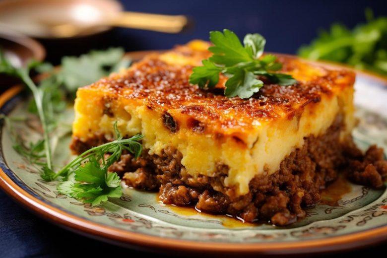 Torta de carne moída e batata