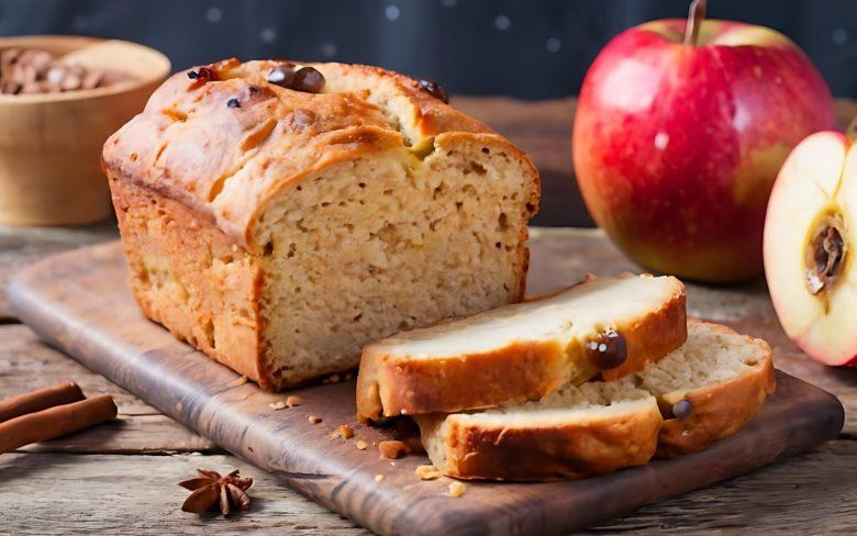 Bolo de maçã diet