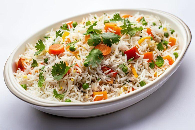Arroz integral com cenoura