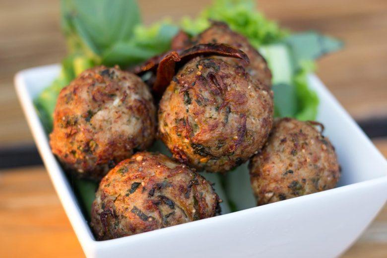 Bolinho de carne apimentado