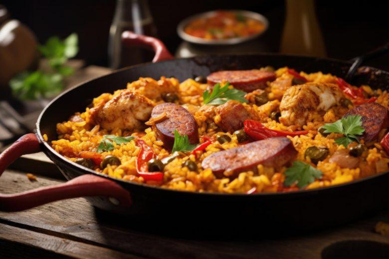 Arroz com linguiça diferente