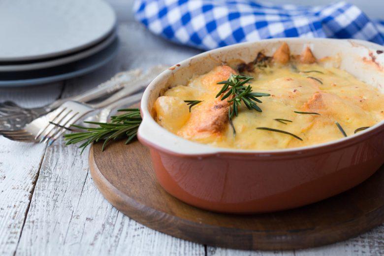 Escondidinho de cabrito