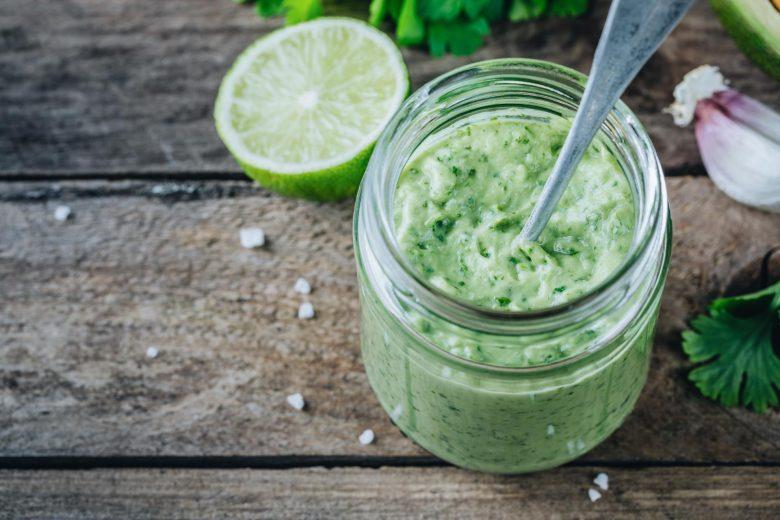 Molho verde de liquidificador