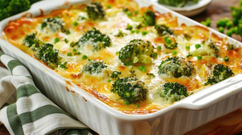 Brócolis ao creme de queijo