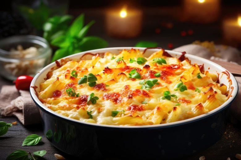 Macarrão rápido de forno