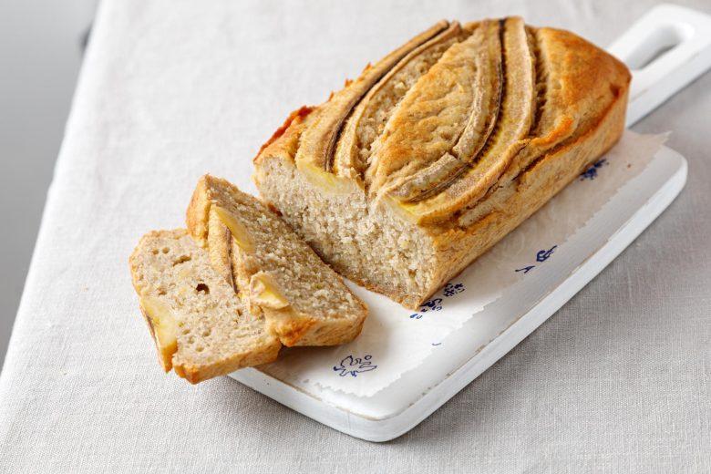 Bolo de banana invertido