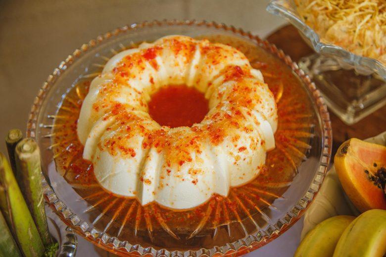 Mousse de queijo e pimenta
