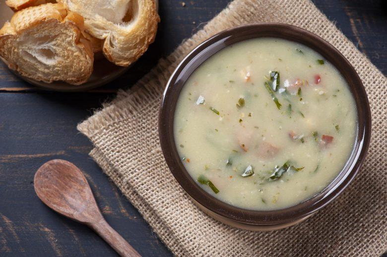 Caldo verde delicioso