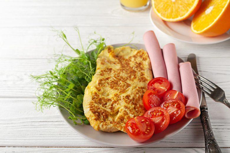 Omelete de repolho